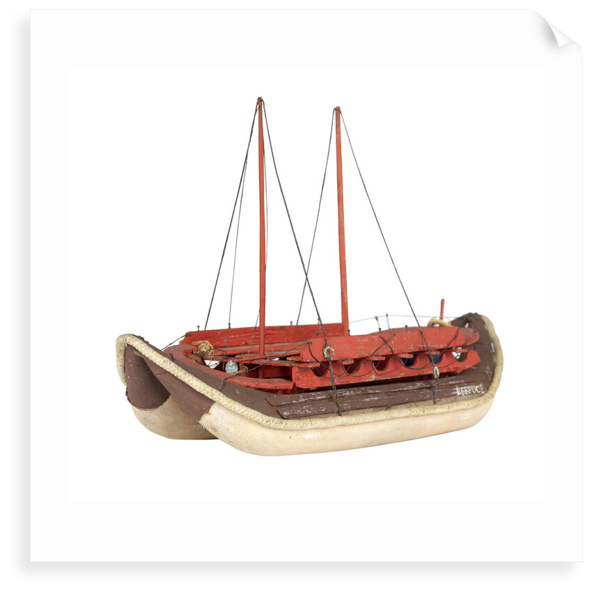 Tubular lifeboat 'Noddea' and 'Refuge' by unknown