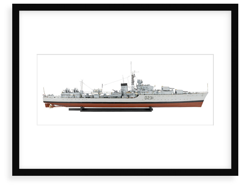 Destroyer HMS 'Vigo' by Norman Peters