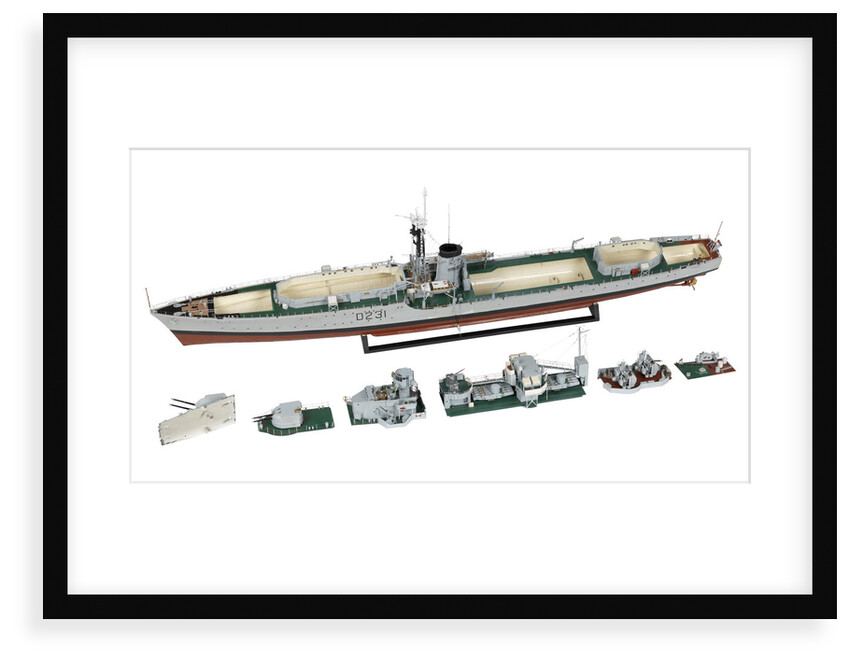 Destroyer HMS 'Vigo' by Norman Peters