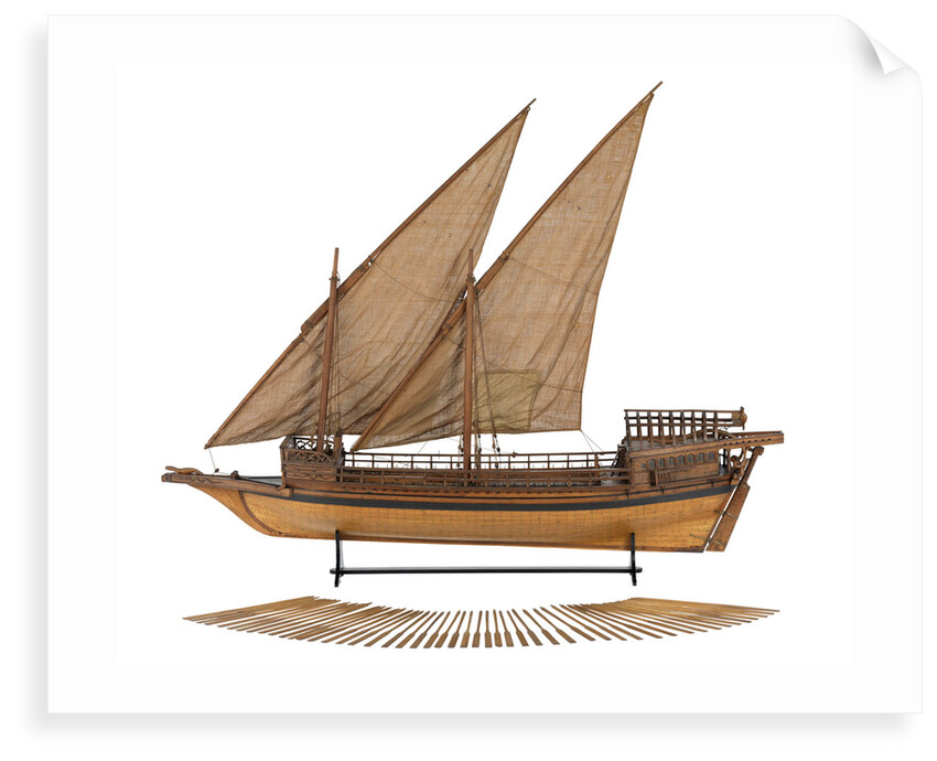 Fighting vessel by unknown