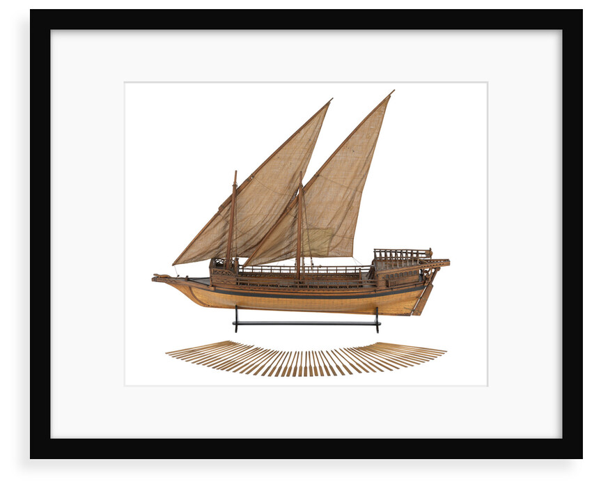 Fighting vessel by unknown