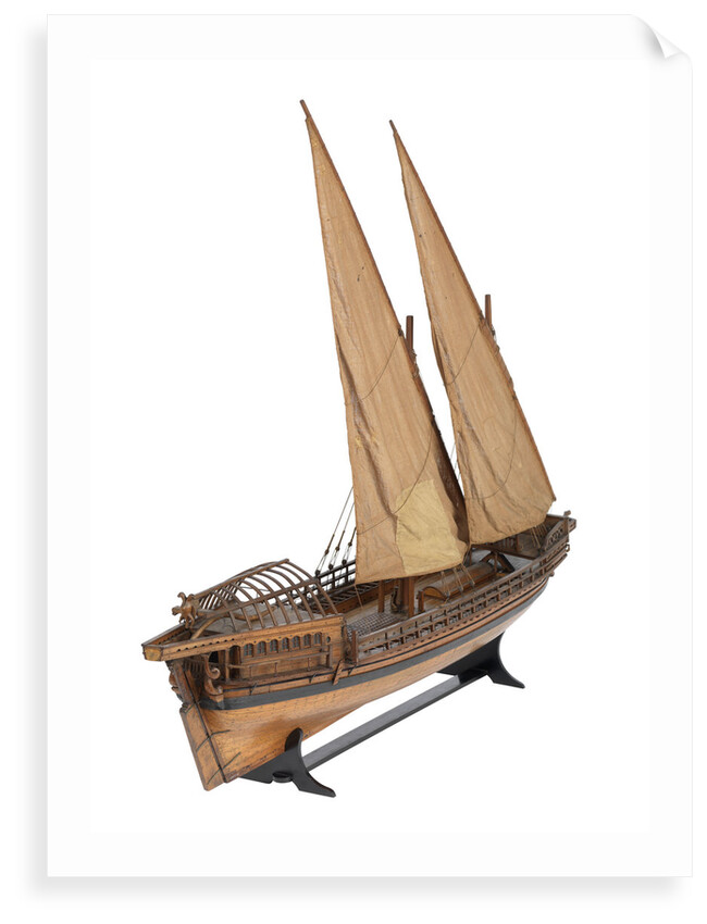 Fighting vessel by unknown