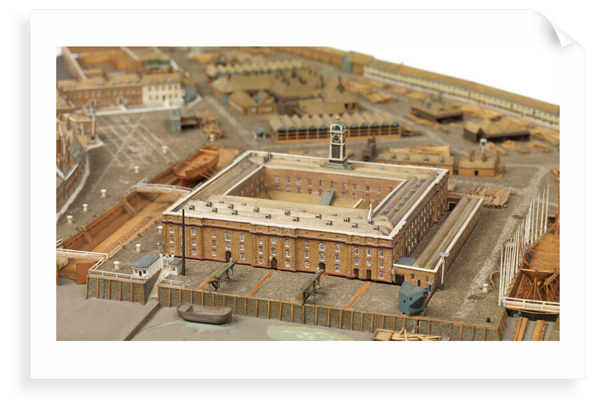 Royal Dockyard at Deptford by Thomas Roberts