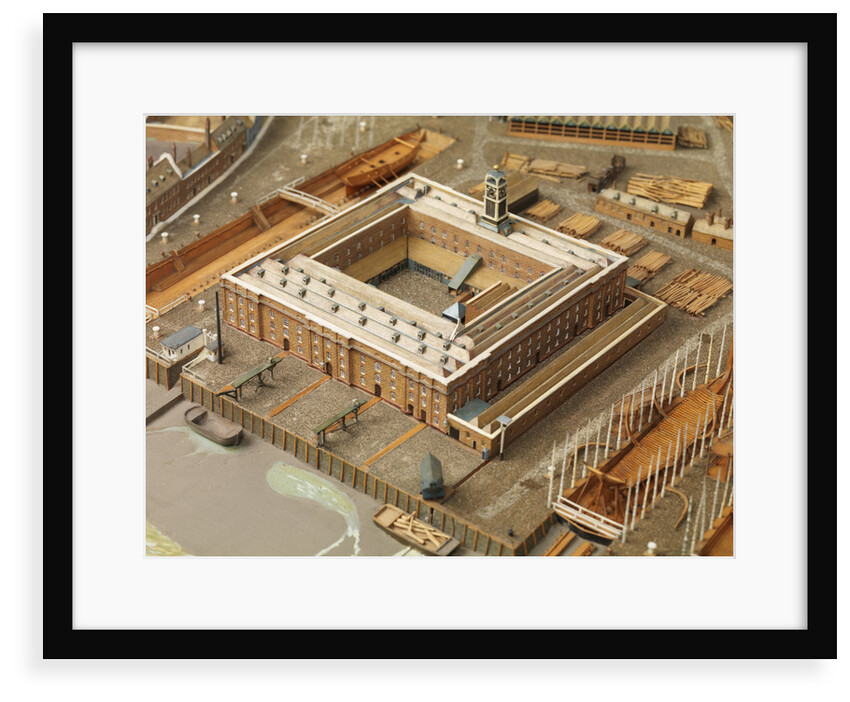 Royal Dockyard at Deptford by Thomas Roberts