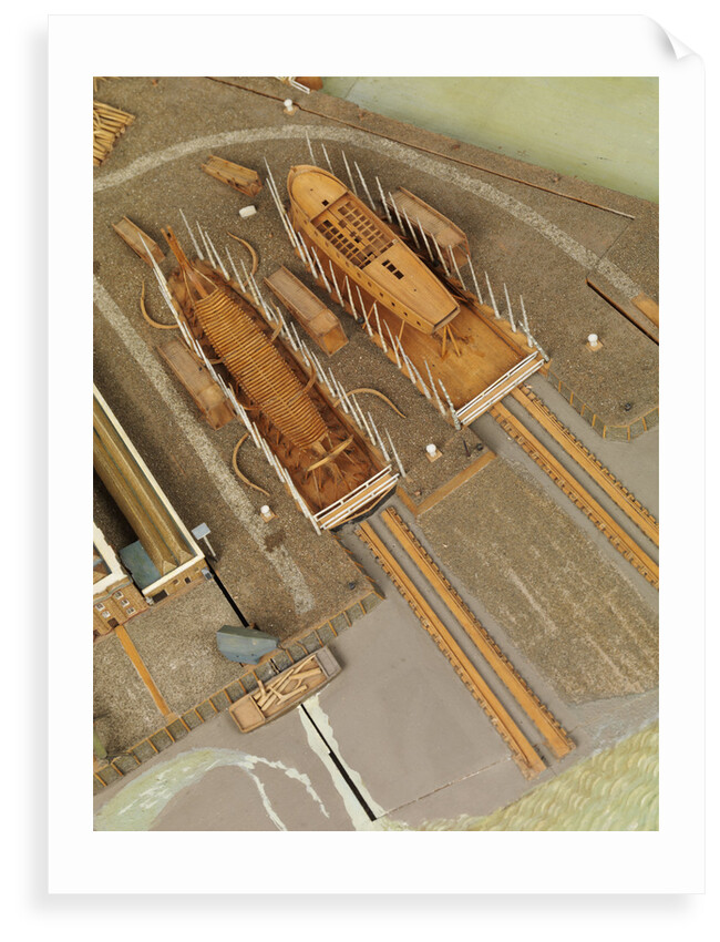 Royal Dockyard at Deptford by Thomas Roberts