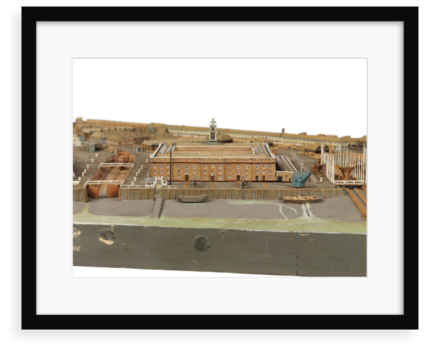 Royal Dockyard at Deptford by Thomas Roberts