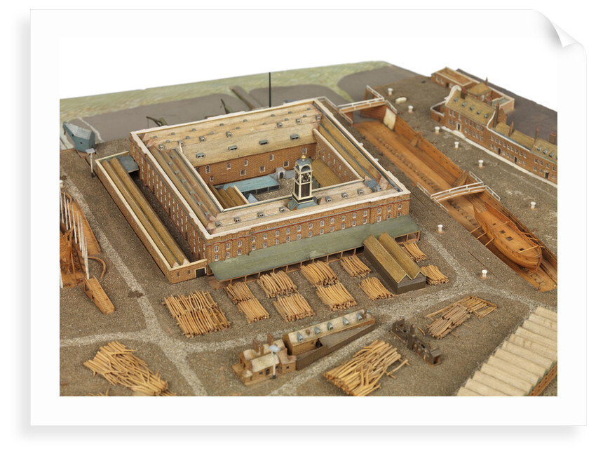 Royal Dockyard at Deptford by Thomas Roberts
