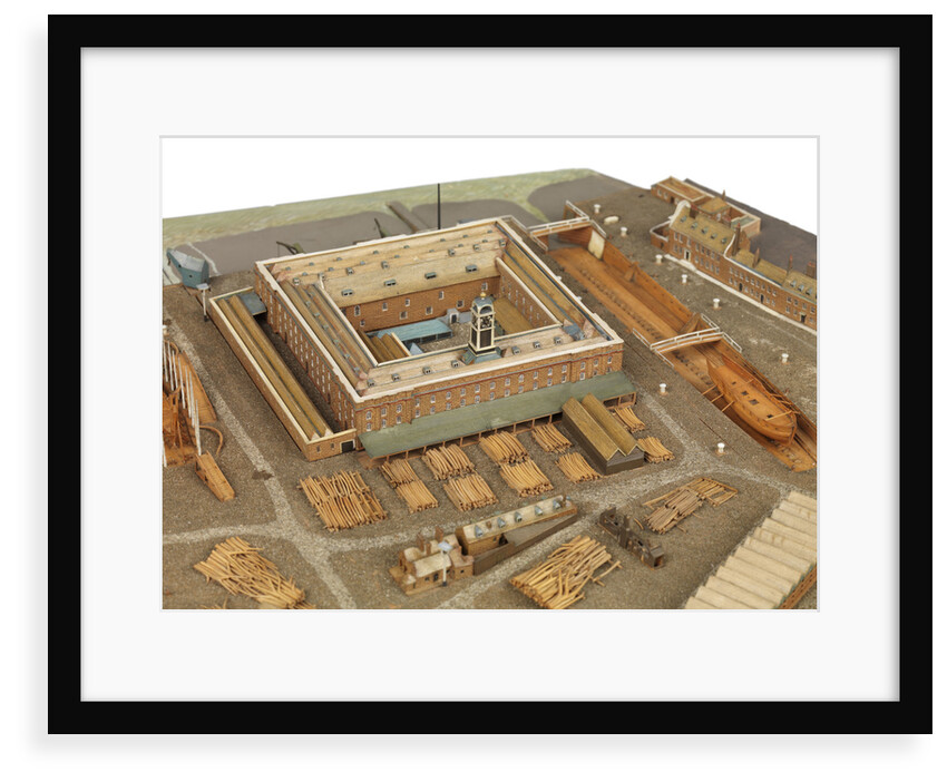Royal Dockyard at Deptford by Thomas Roberts