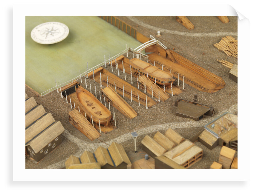 Royal Dockyard at Deptford by Thomas Roberts