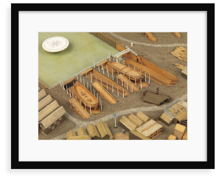 Royal Dockyard at Deptford by Thomas Roberts