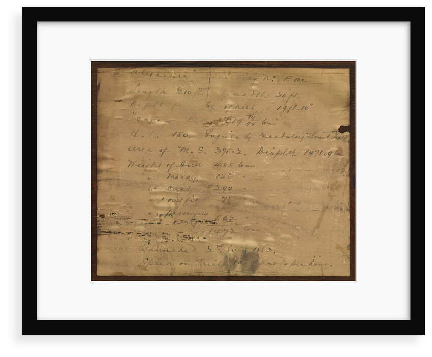 'Alexandra' (1863) by unknown