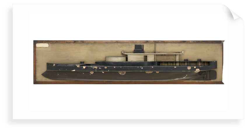 HMS 'Glatton' (1871) by unknown