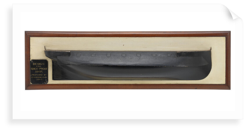 Warship (1862) by unknown