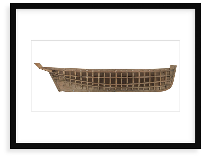 Model of a cargo vessel by Uphams Yard