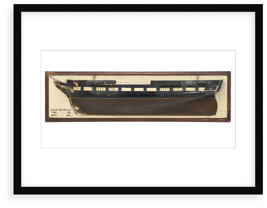 HMS 'Spartan' (1841) by unknown