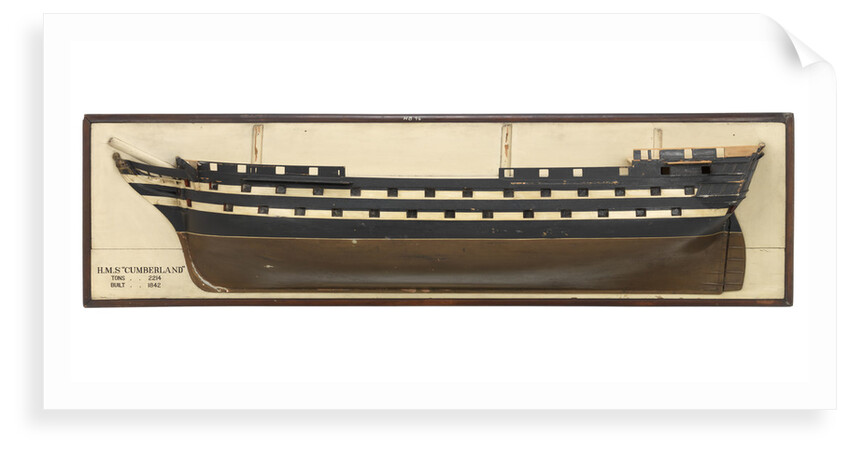 HMS 'Cumberland' (1842) by unknown