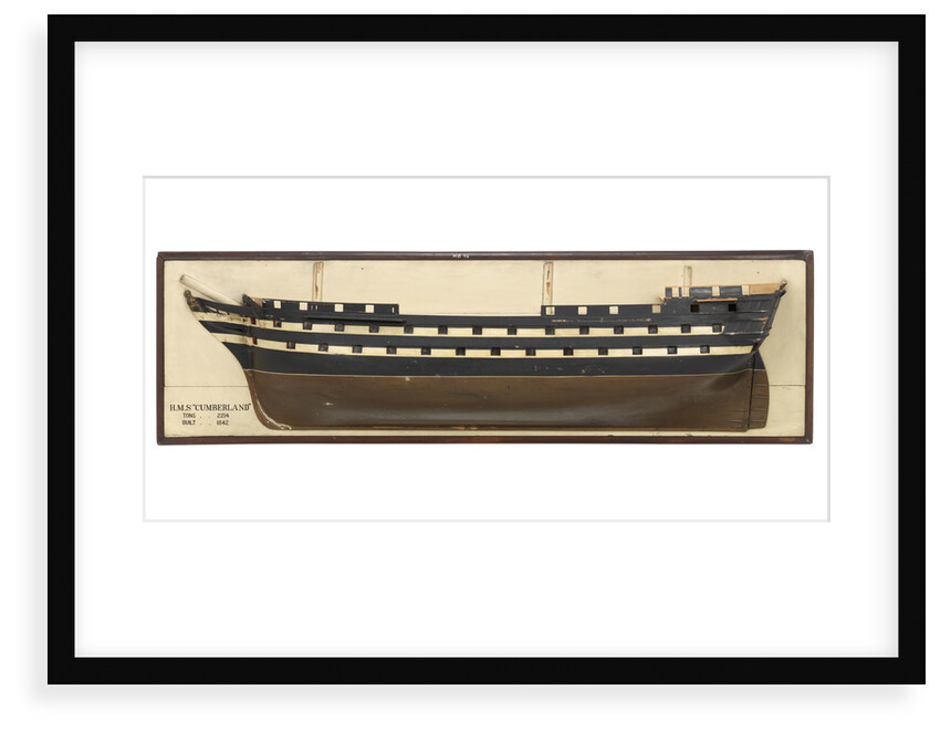 HMS 'Cumberland' (1842) by unknown