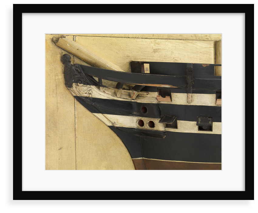 HMS 'Hood' (1849) by unknown