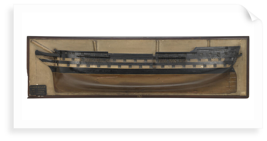HMS 'Caesar' (1853) by unknown