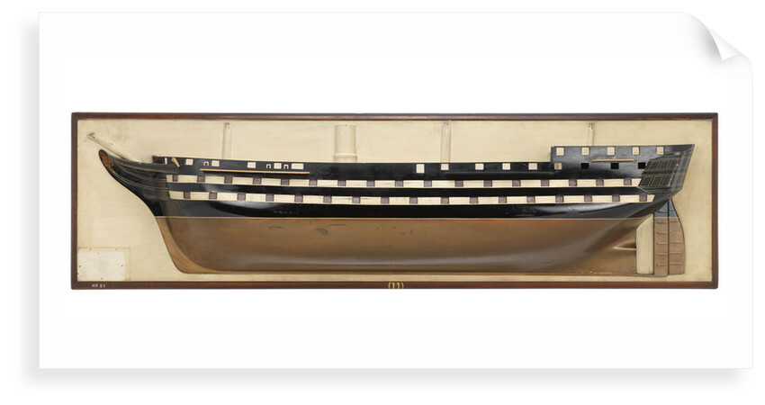 HMS 'Queen' (1839) by unknown