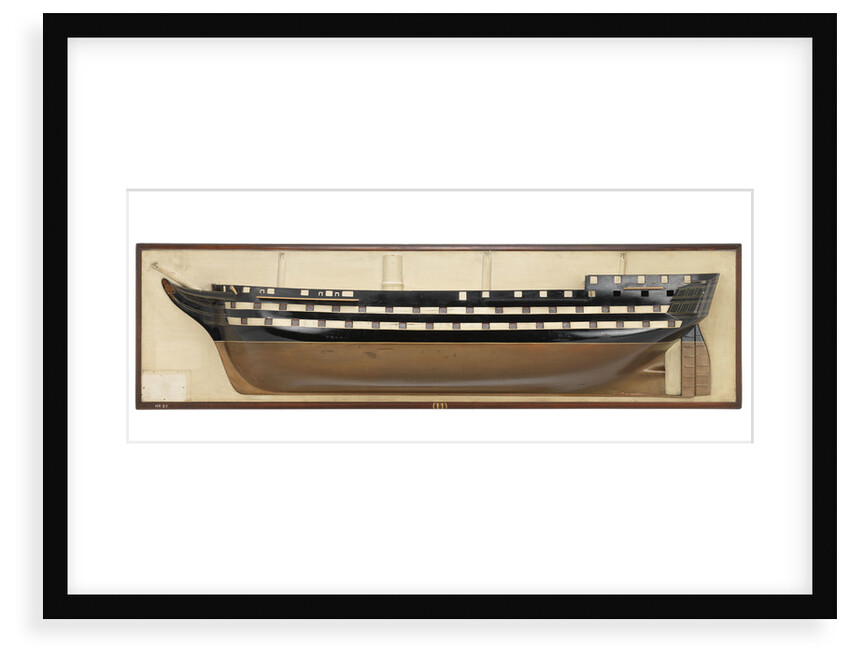 HMS 'Queen' (1839) by unknown