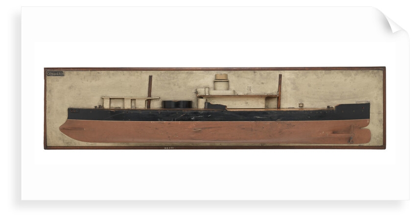 HMS 'Conqueror' (1881) by unknown