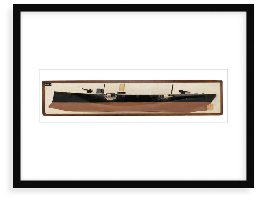 HMS 'Mersey' (1885) by unknown