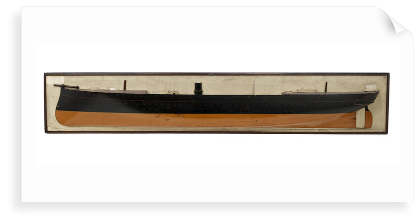 HMS 'Malabar' (1866) by unknown