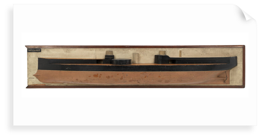 HMS 'Inflexible' (1876) by unknown