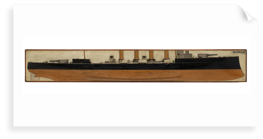 HMS 'Warrior' (1905) by unknown
