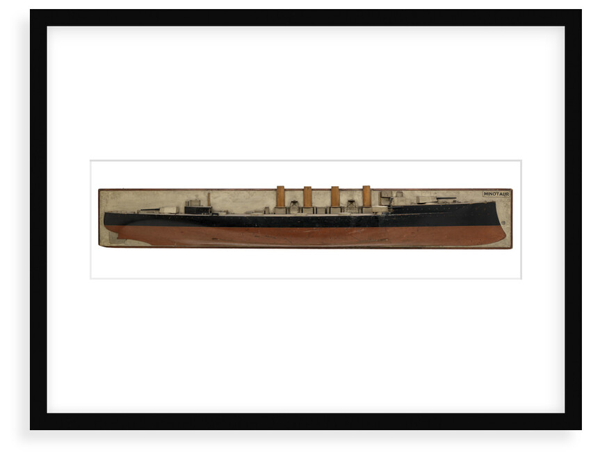 HMS 'Minotaur' (1906) by unknown