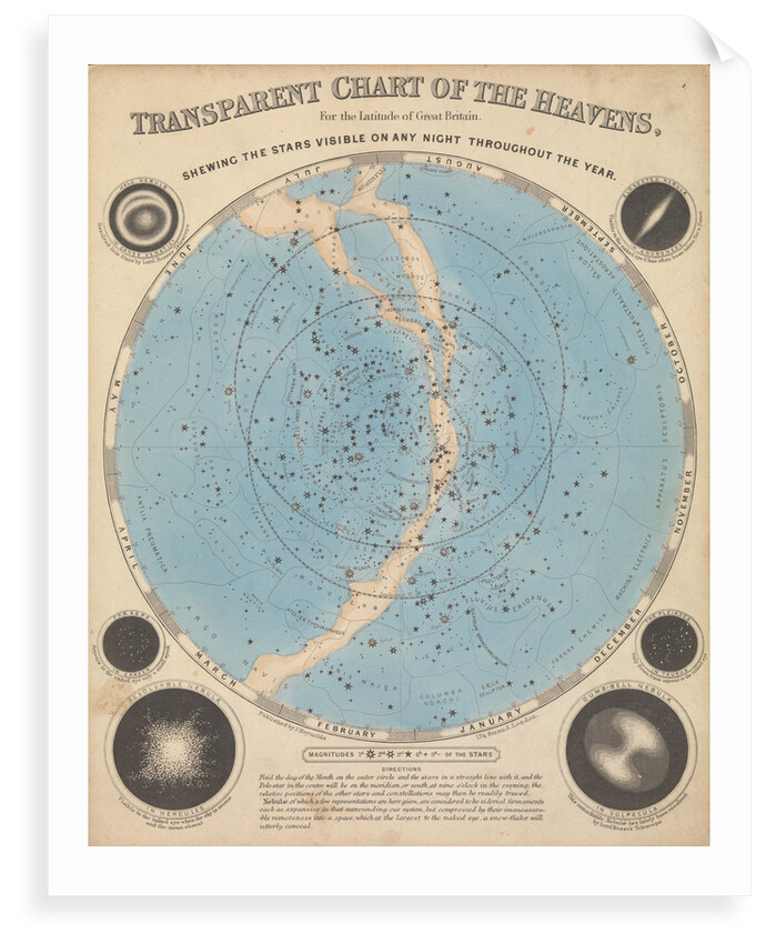 Chart of the heavens by James Reynolds