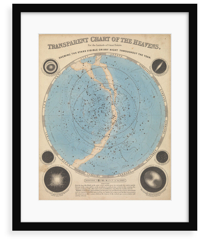 Chart of the heavens by James Reynolds