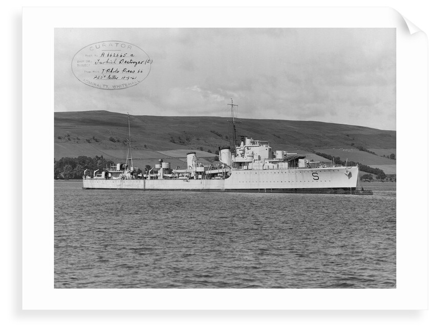 Destroyer 'Sultanhisar' (Turkey) under way by unknown