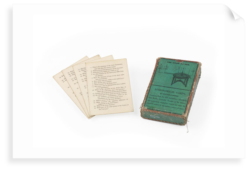 Astronomical Cards, in Question and Answer by unknown