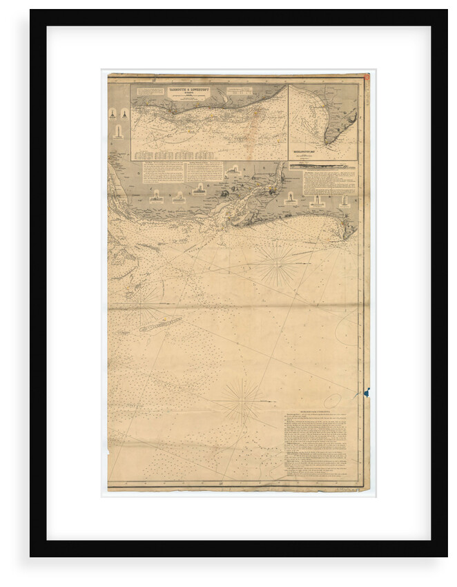 England East Coast from Dungeness to Flamborough Head by James Imray & Son