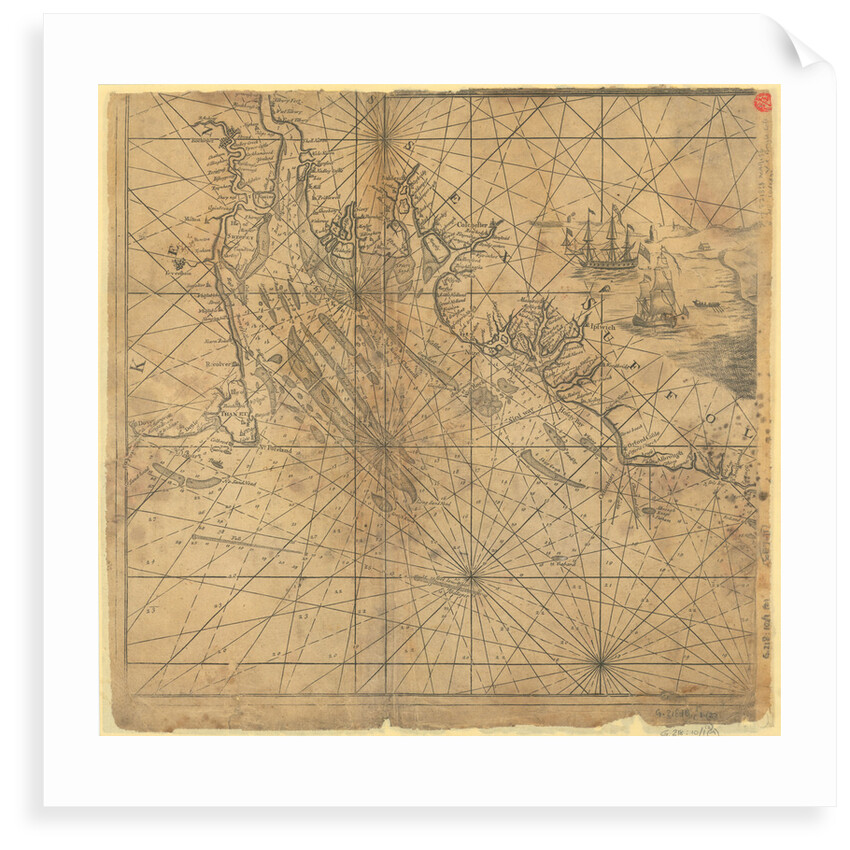 England East Coast from Thames Estuary to the Wash by Grenville Collins