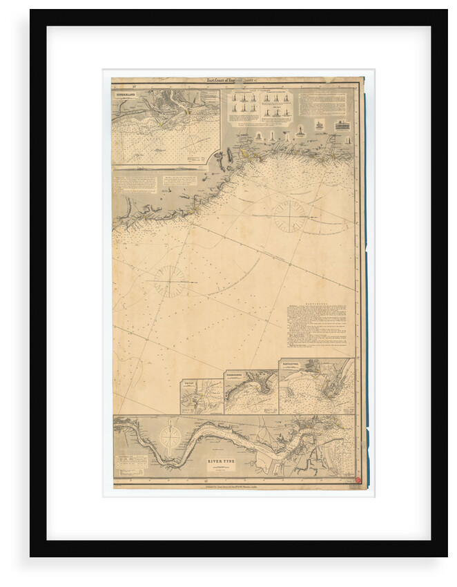 England East Coast. Sheet 4 by James Imray & Son