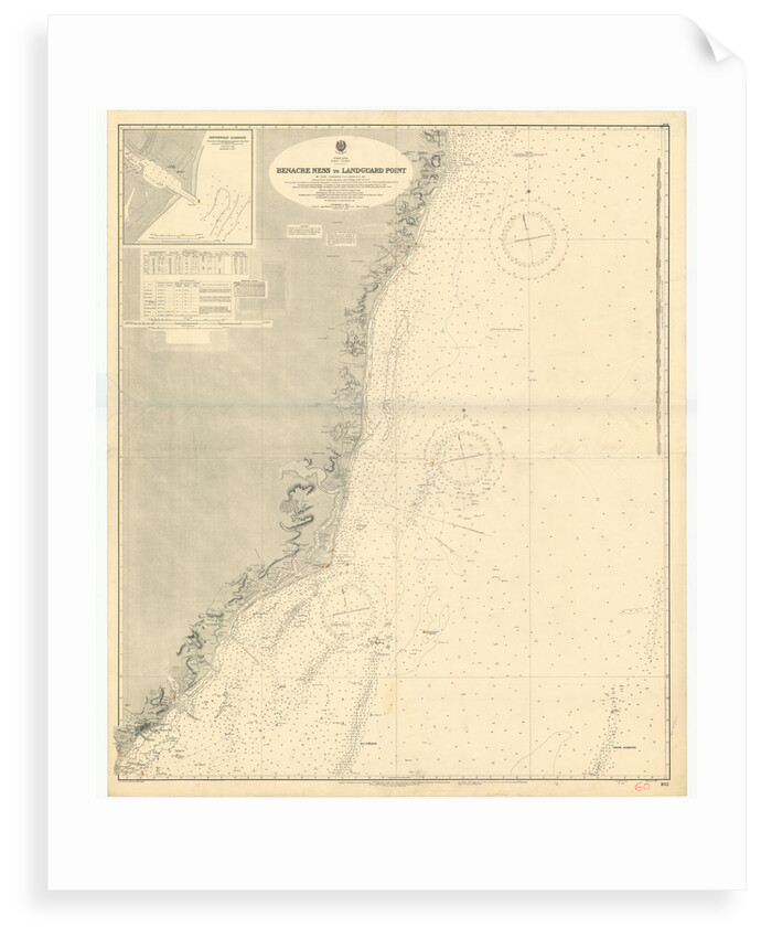 England East Coast: Benacre Ness to Landguard Point by unknown