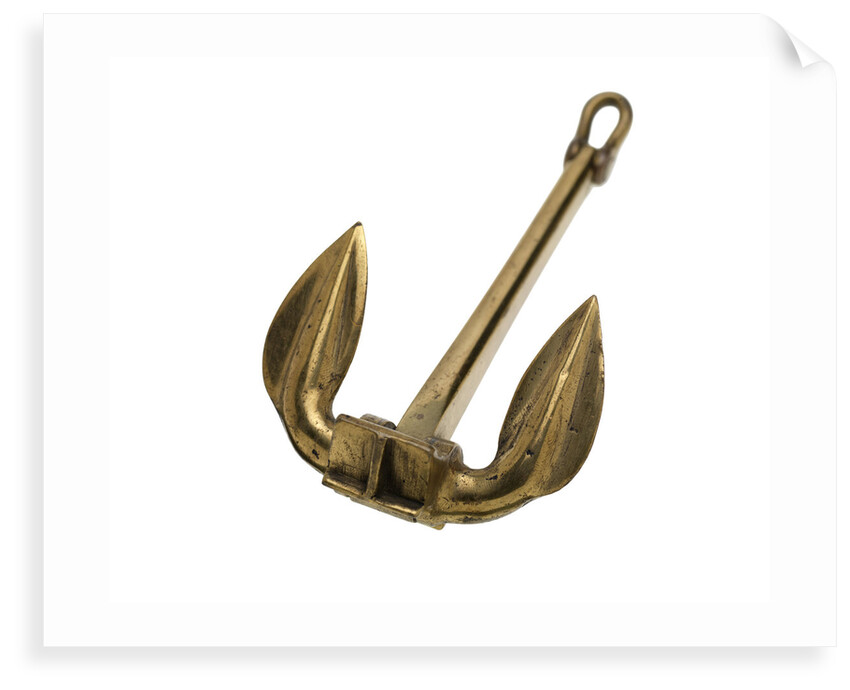 Stockless anchor by unknown