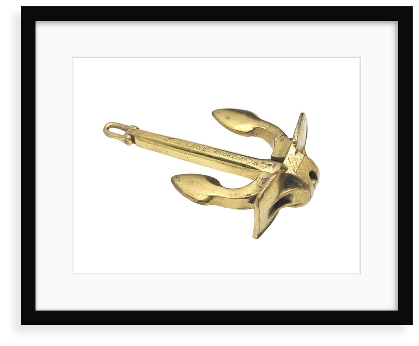 Anchor model by Henry Persehouse Parkes & Co Ltd