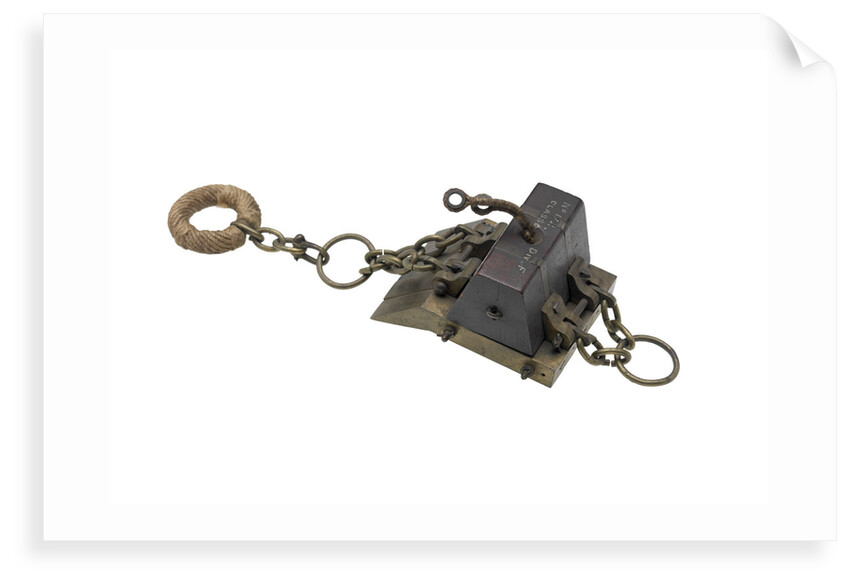 Mooring anchor block by William Rodgers