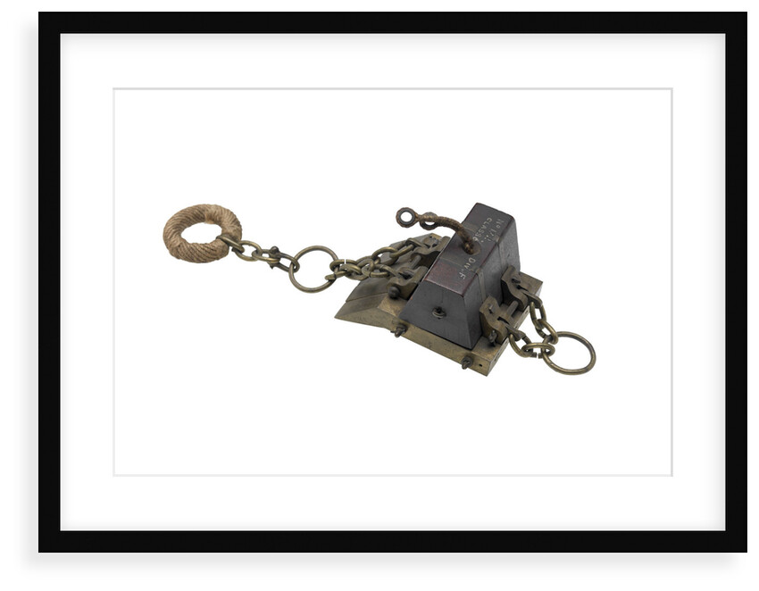Mooring anchor block by William Rodgers