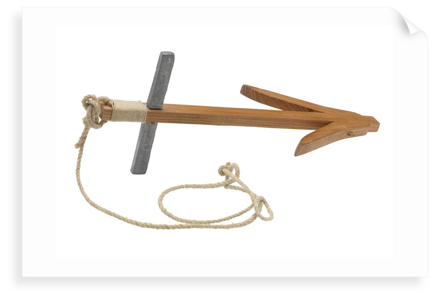 Anchor model - wooden killick - Greek/Roman by unknown