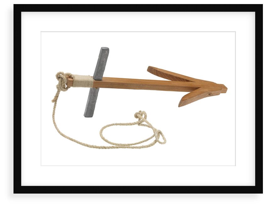Anchor model - wooden killick - Greek/Roman by unknown
