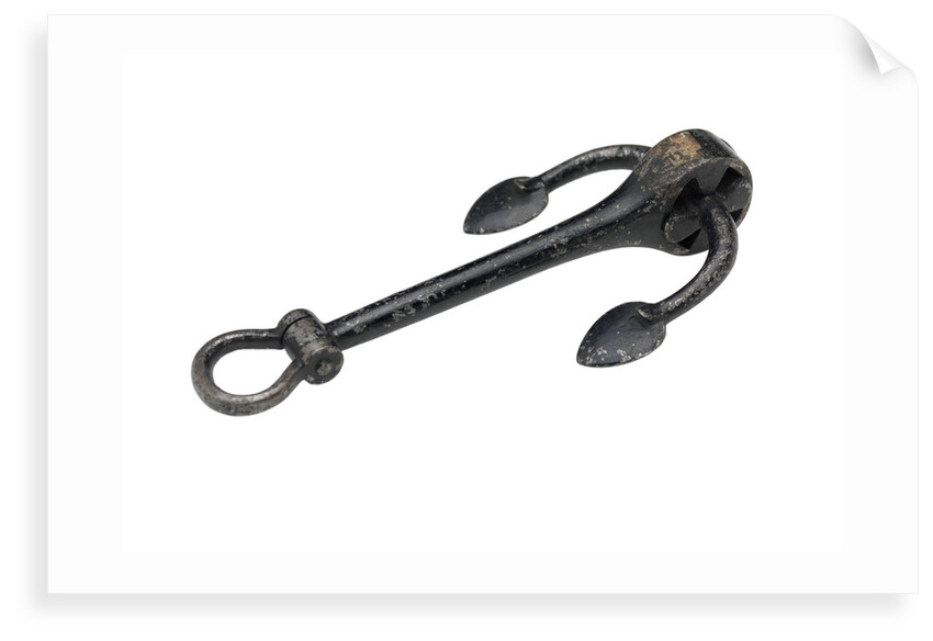 Stockless anchor by unknown
