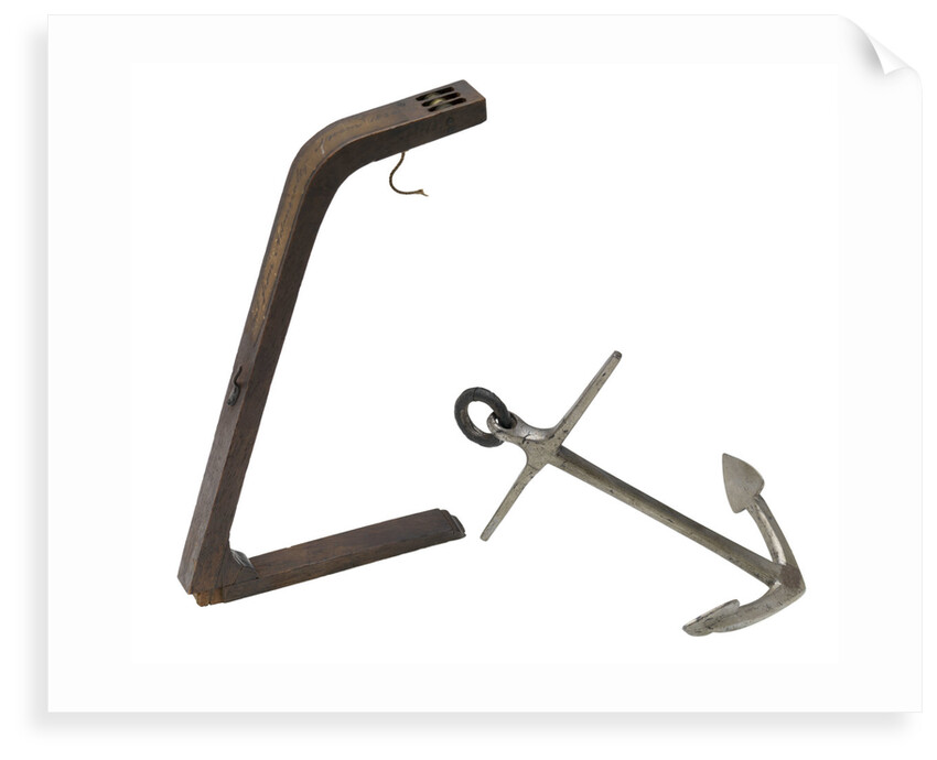 Anchor and cathead by unknown