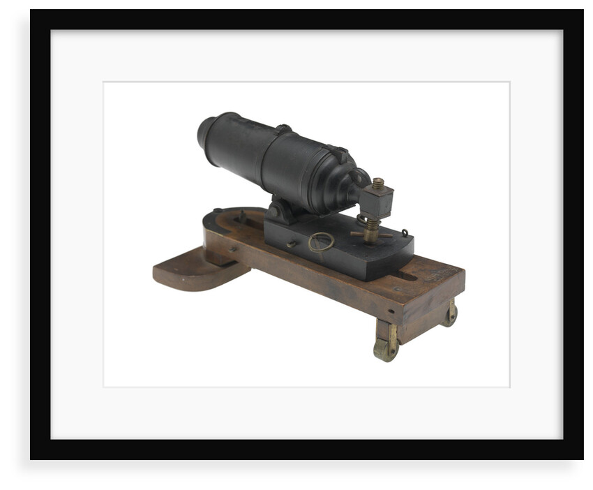Carronade model by unknown