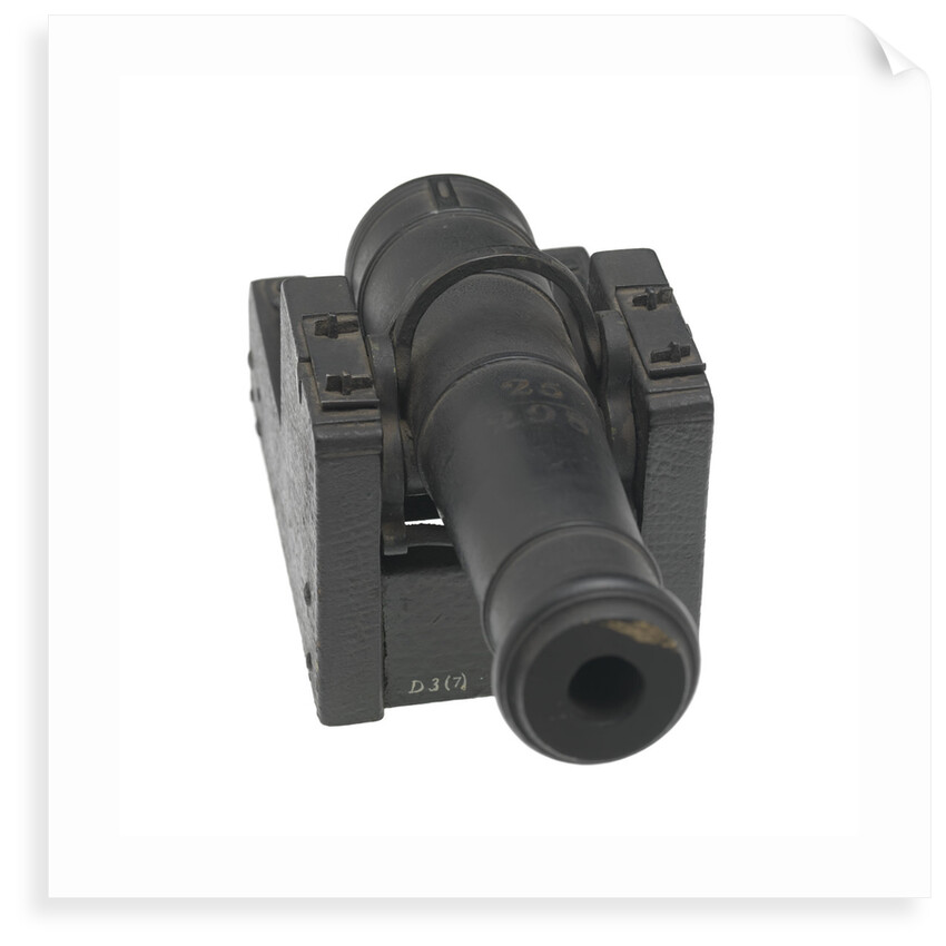 Ordnance model; Gun model by unknown