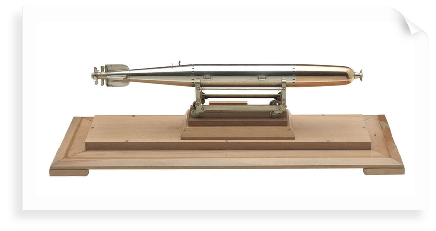 Ordnance model; Torpedo model by unknown